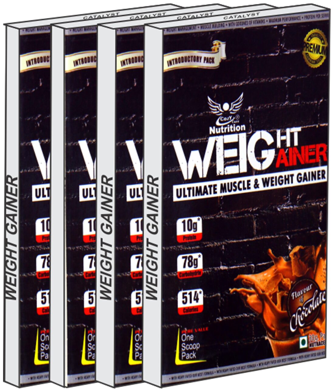 

Cozy Cure Nutrition weight Gainer -10 Dose Pack (Chocolate ) 300 g