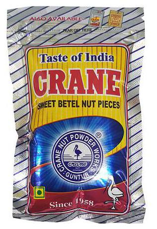 

Crane Betel Nut pcs - Sweet 40 g