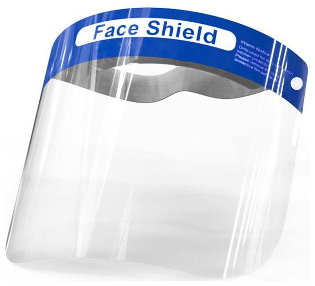 

Crystal Digital Face Shield Fluid Resistant Clear Anti-Splash Facial Cover with Elastic Band ( Pack of 1 )