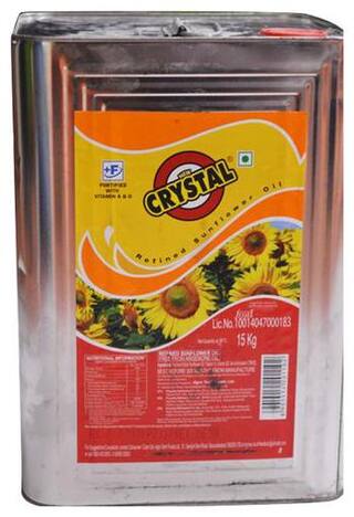 Buy Crystal Sunflower Oil - Horeca 15 kg Online at Low Prices in India - Paytmmall.com