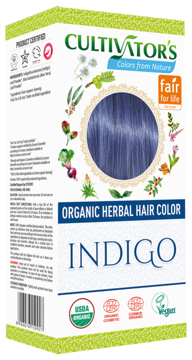 

Cultivator s Organic Herbal Hair Color Indigo