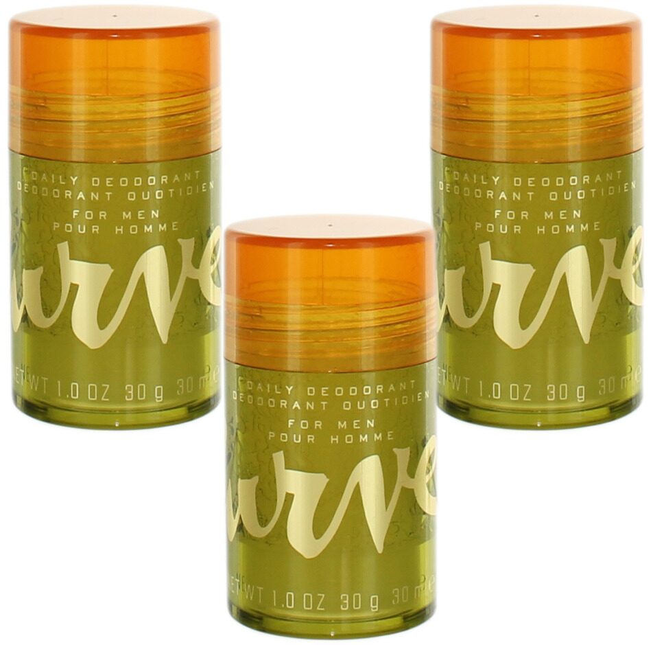 

Curve By Liz Claiborne For Men Combo Pack Deodorant Stick 3oz (3x1oz) New