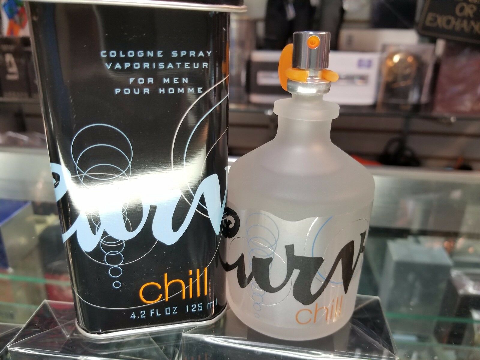 

Curve Chill Cologne by Liz Claiborne 4 2 oz 125 ml Cologne Spray for Men NEW