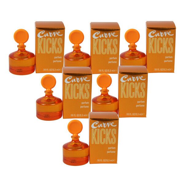 

Curve Kicks by Liz Claiborne for Women Combo Pack Perfume 1 08oz (6 x 0 18oz)