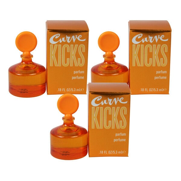 

Curve Kicks by Liz Claiborne for Women Combo Pack Perfume 0 54oz (3 x 0 18oz)