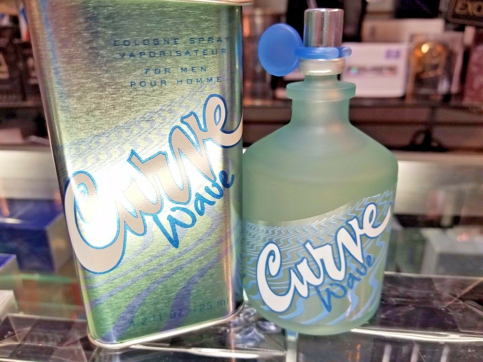 

Curve WAVE Cologne by Liz Claiborne 4 2 oz 125 ml Cologne Spray for Men NEW
