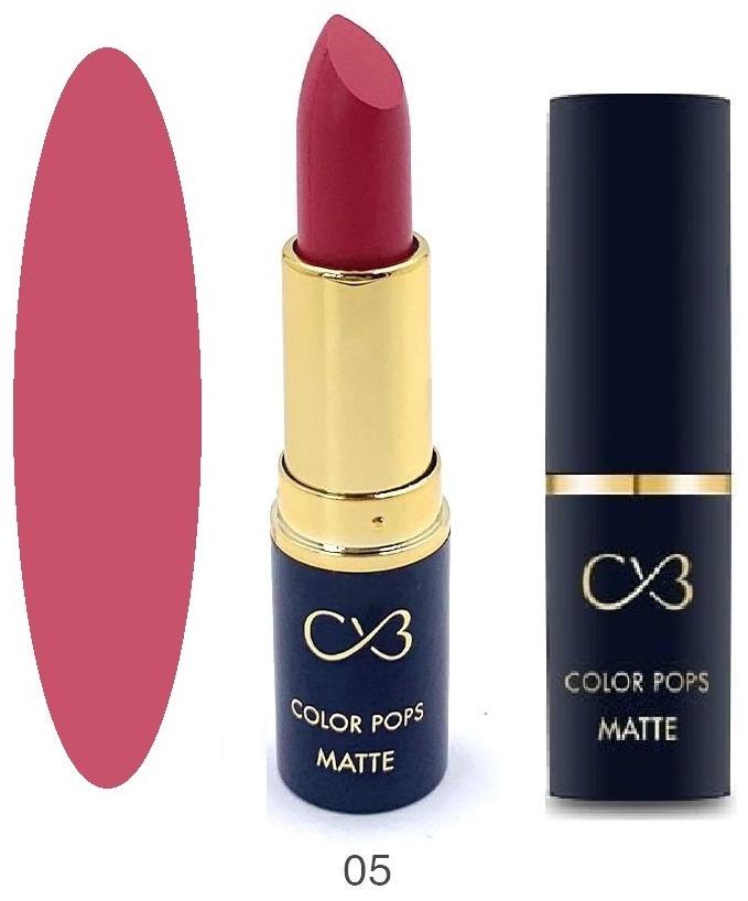 

CVB Matte Lipsticks 3 g Shade 5 (Pack of 1) Rose