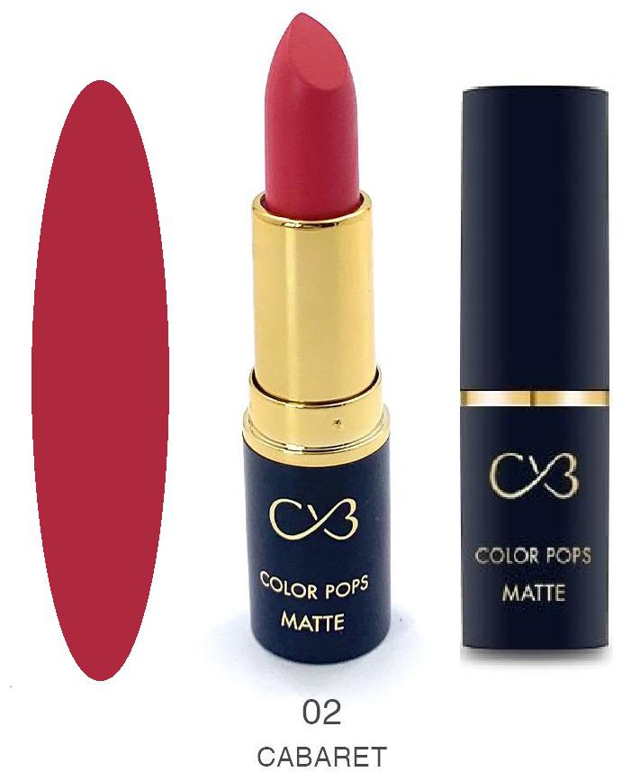 

CVB Paris Color POPS Lipstick 3 5 g Shade 2 (Color-Red)