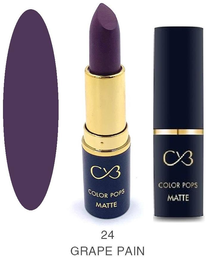

CVB Paris Color POPS Lipstick 3 5 g Shade 24 (Color-Violet)