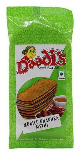 

Daadis Mobile Khakhra - Methi 50 g