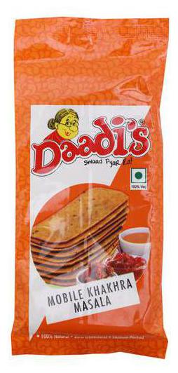 

Daadis Mobile Khakhra - Masala 50 g