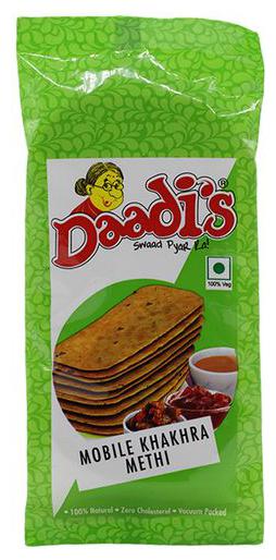 

Daadis Mobile Khakhra - Methi 50 g