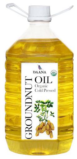

Daana Organic Oil - Groundnut Cold Pressed Single Origin 5 L