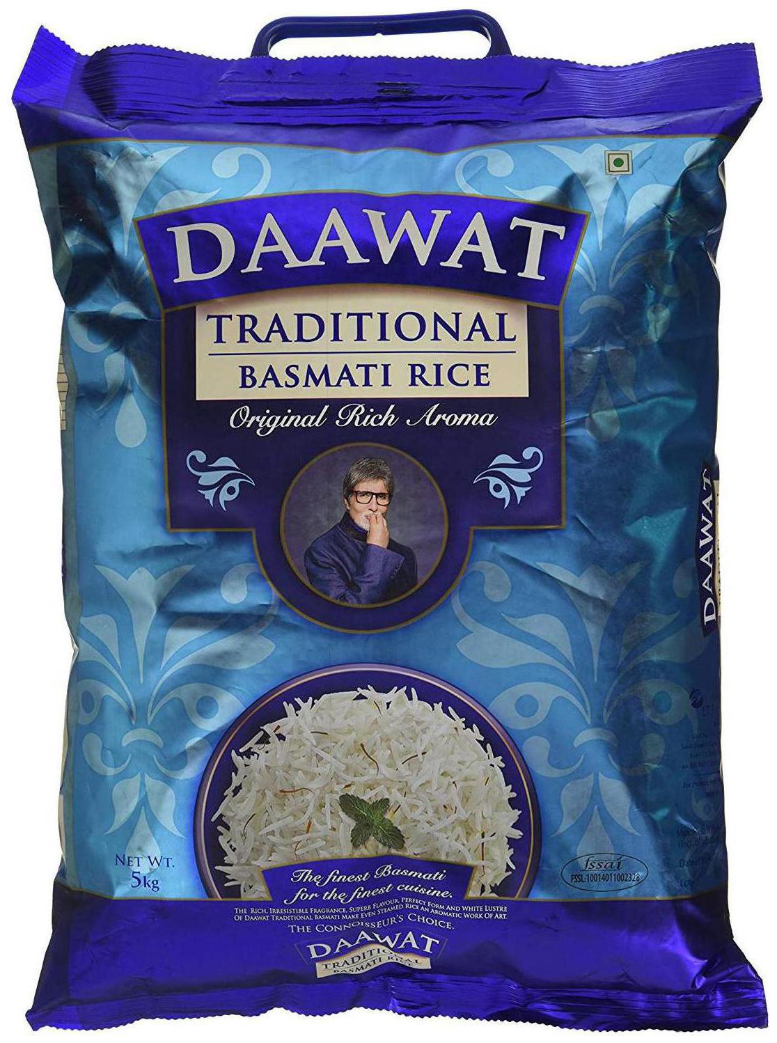 

Daawat Basmati Rice - Traditional 5 kg