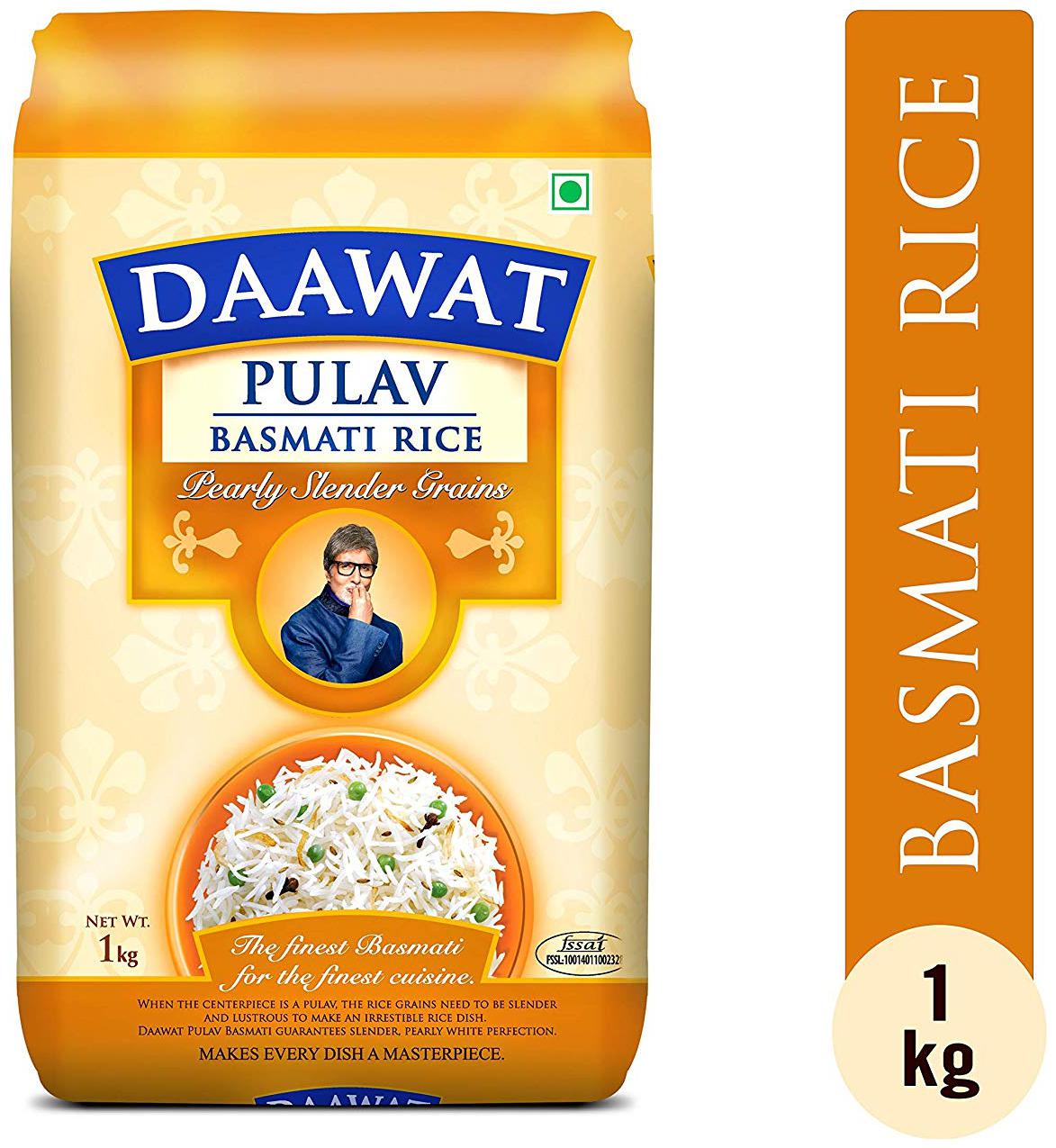

Daawat Basmati Rice - Pulav 1 kg
