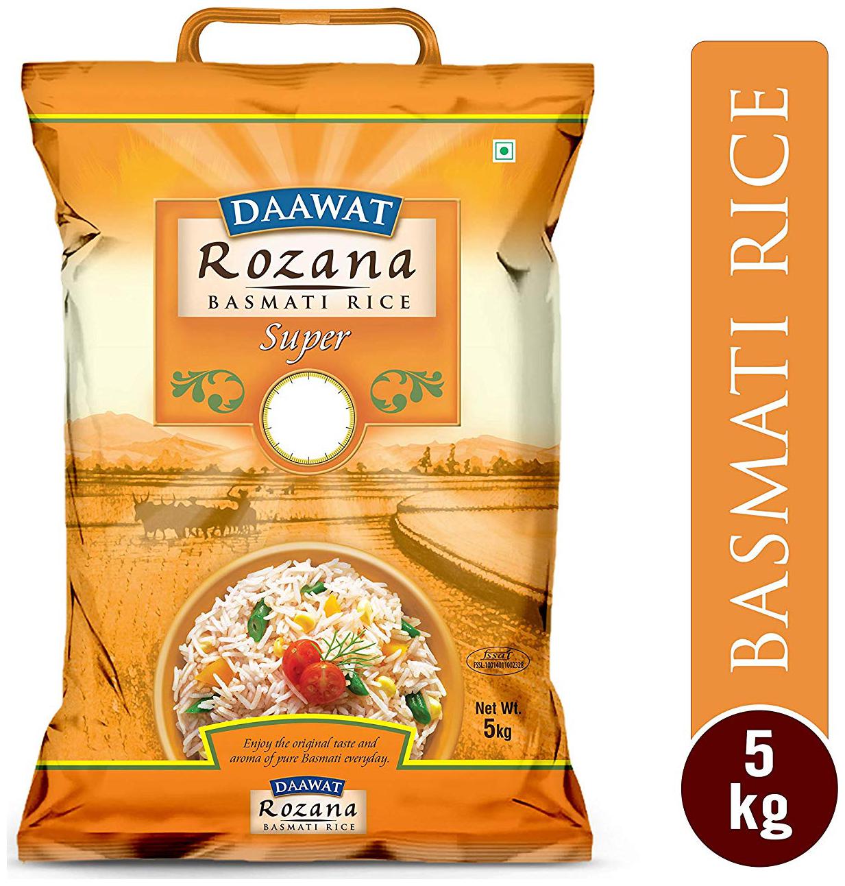 

Daawat Basmati Rice Rozana Super 5 kg