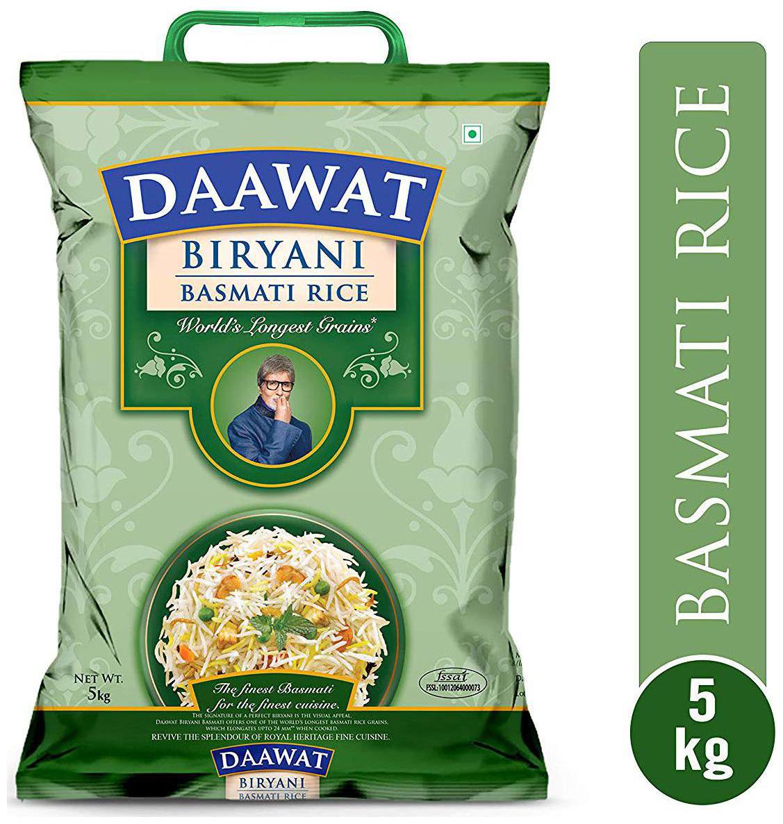 

Daawat Basmati Rice - Biryani 5 kg