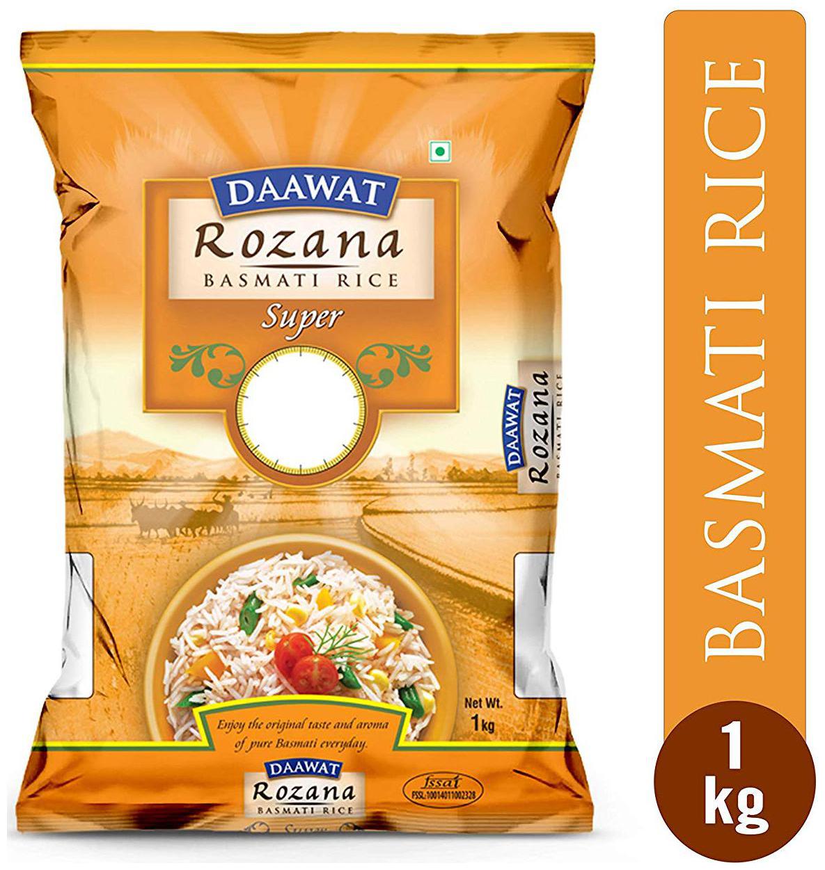 

Daawat Basmati Rice - Rozana Super 90 1 kg