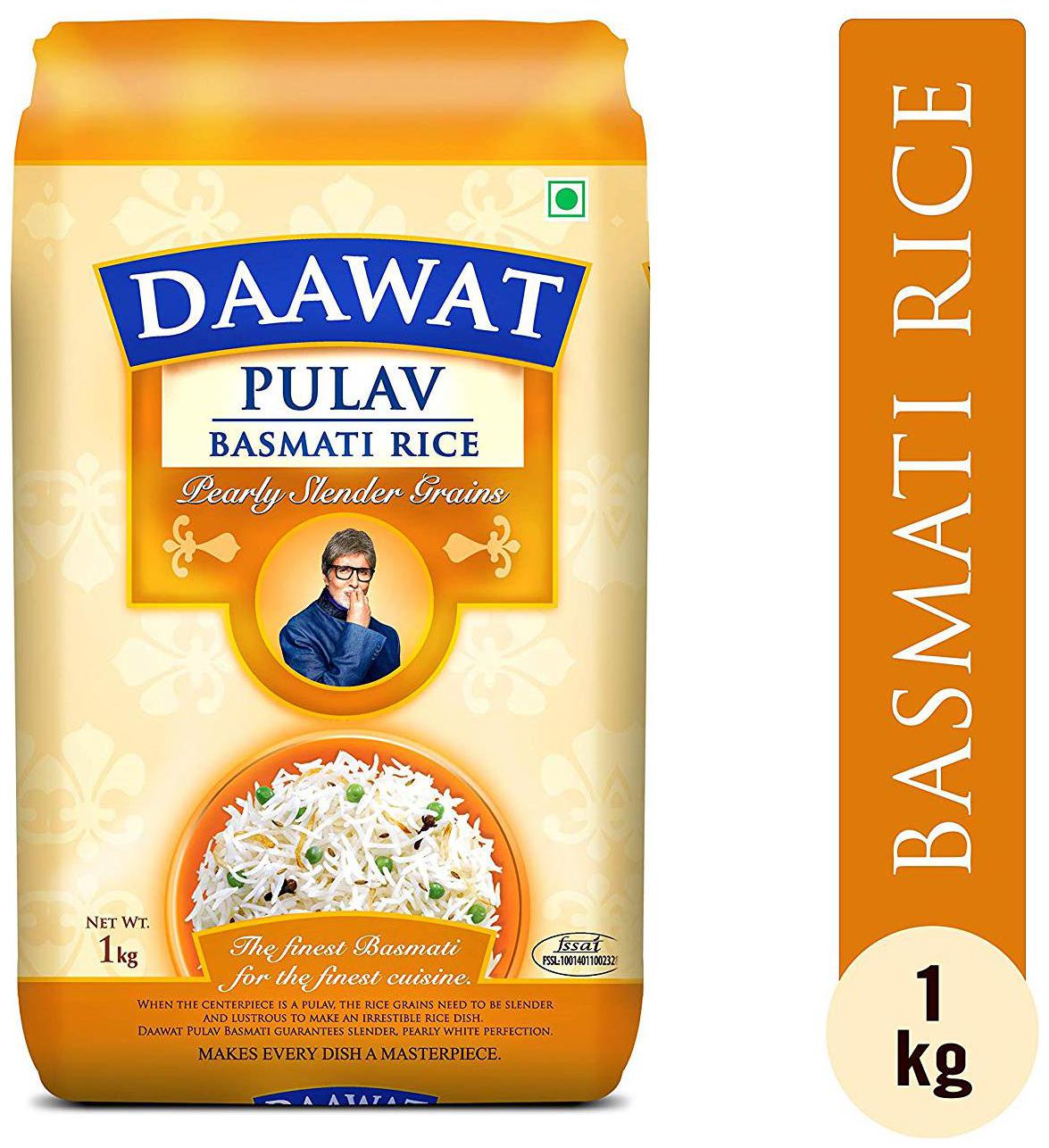 

Daawat Basmati Rice - Pulav 1 kg