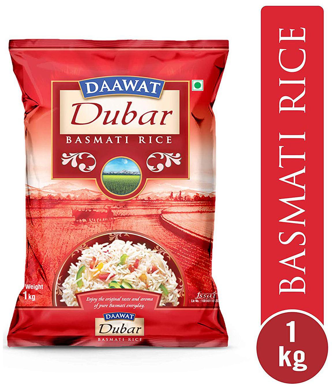 

Daawat Dubar Basmati Rice 1 kg