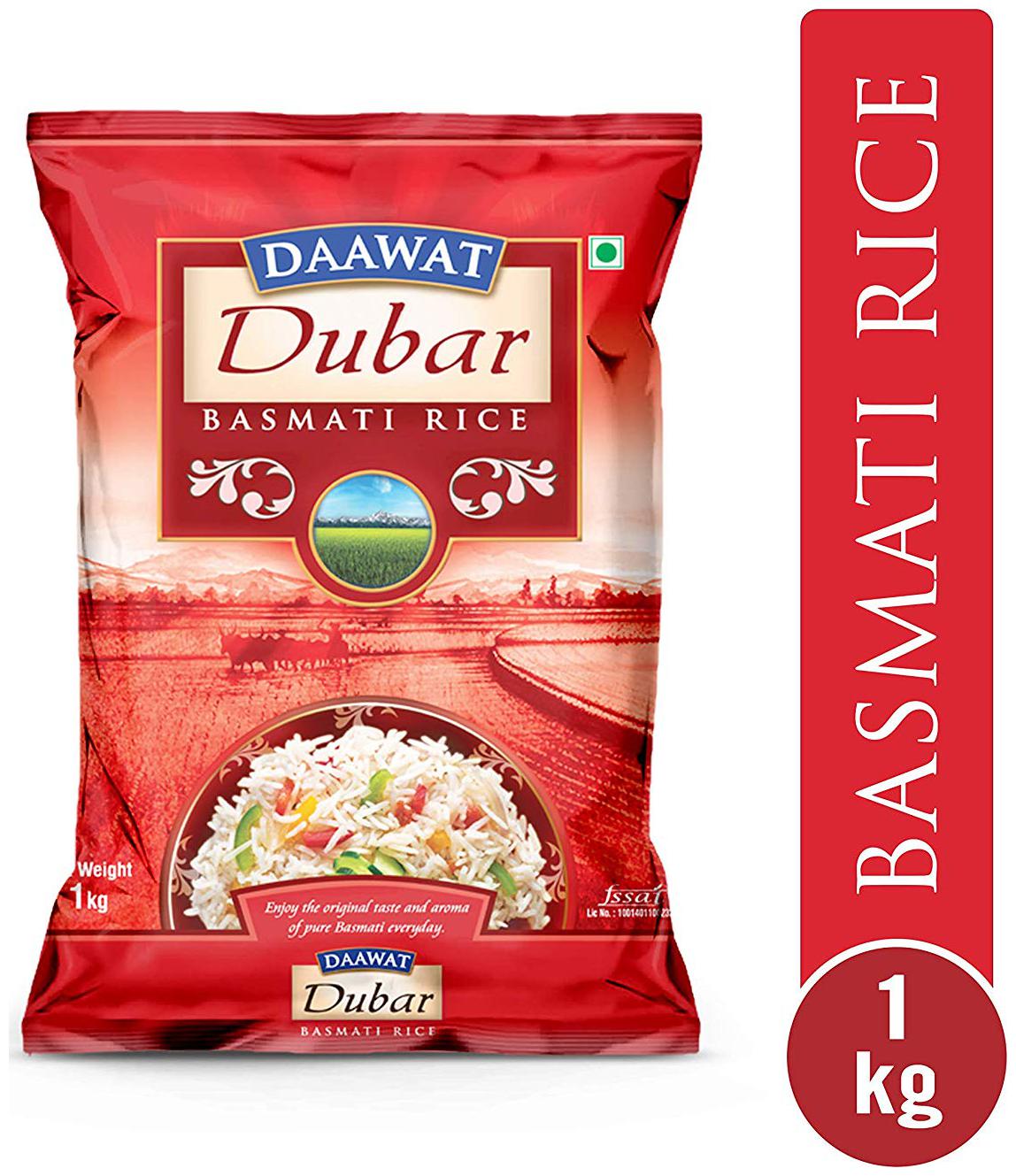 

Daawat Dubar Basmati Rice 1 kg