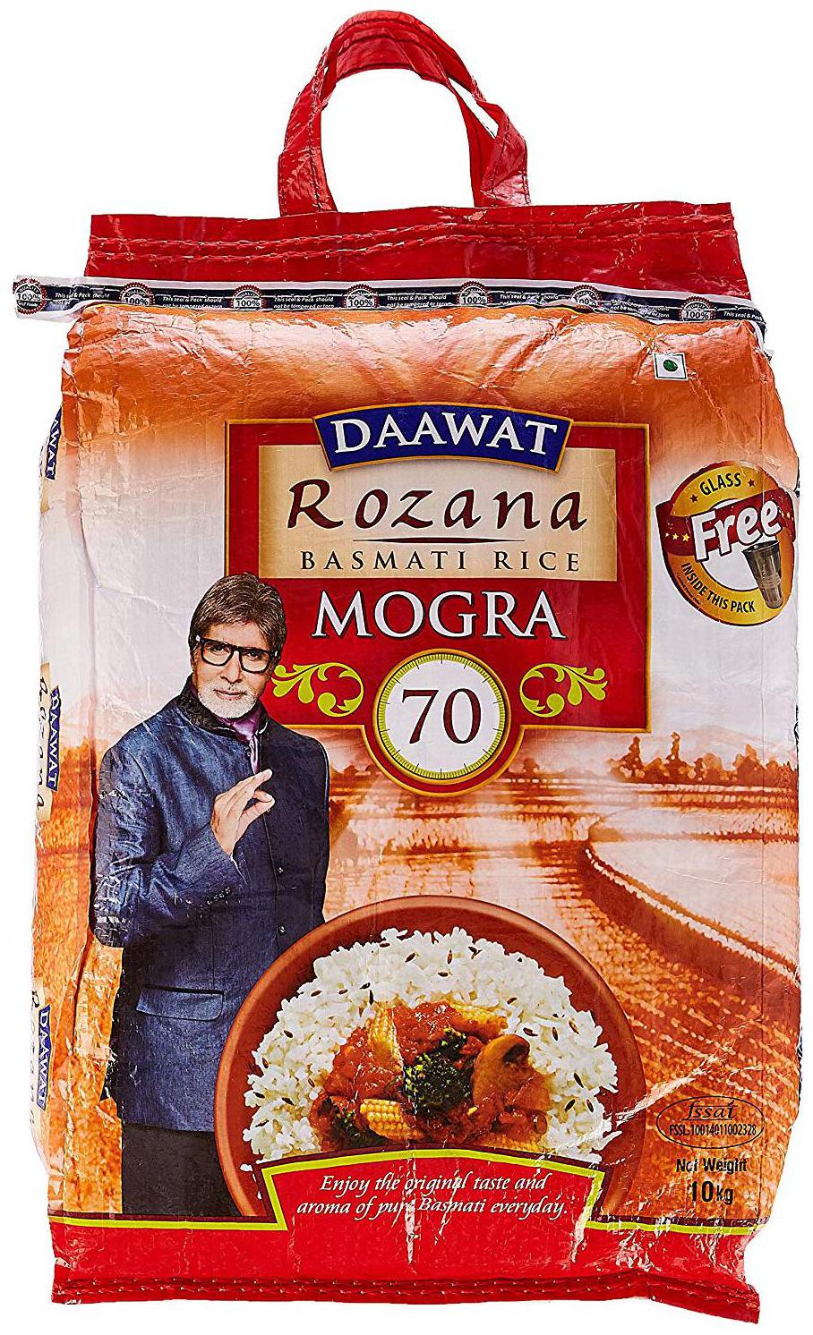 

Daawat Rozana Mogra - Basmati Rice 10 kg