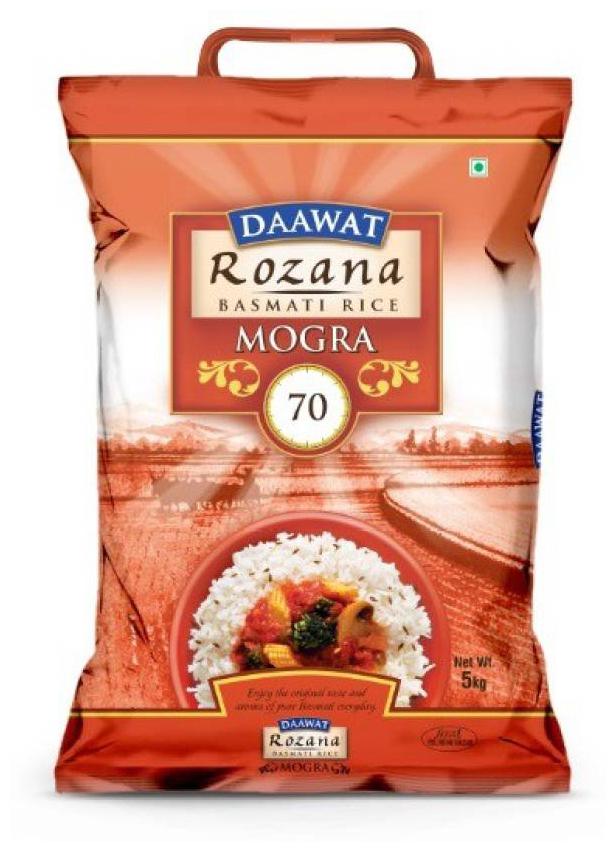 

DAAWAT Rozana Mogra - Basmati Rice 5 kg