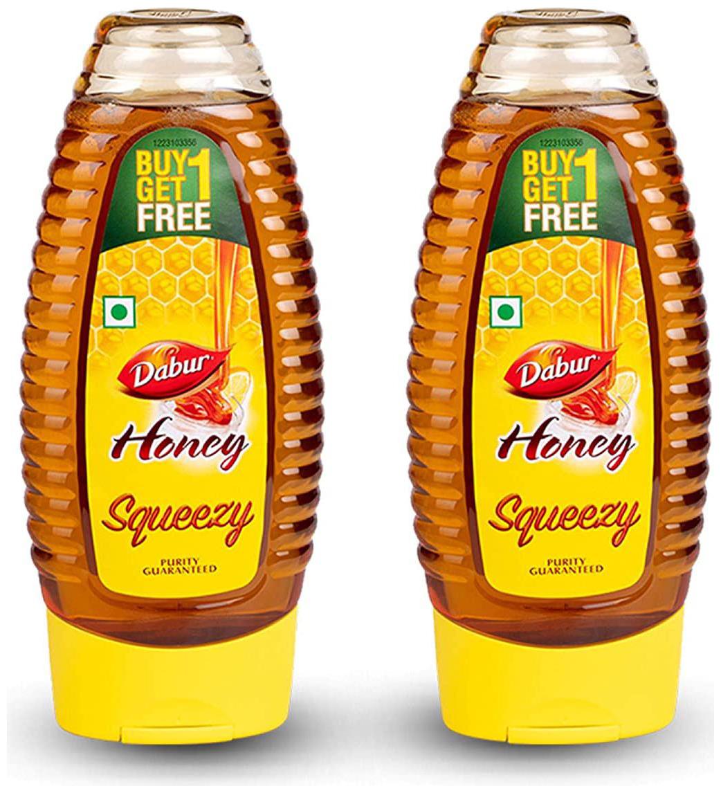 

Dabur 100 Pure Honey Squeezy 400 g (Buy 1 Get 1 Free)