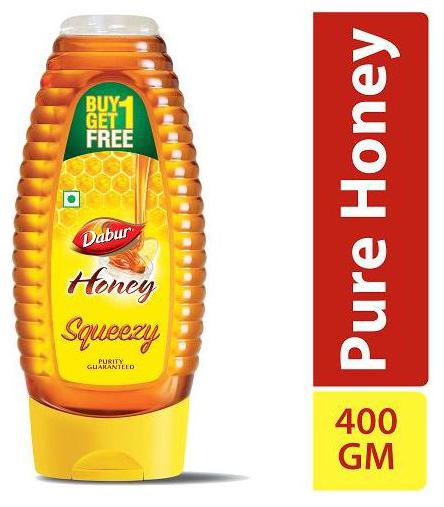 

Dabur 100 Pure Honey Squeezy Pack 400 g