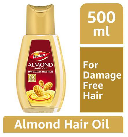 

Dabur Almond Hair Oil - Damage Free Hair 500 ml