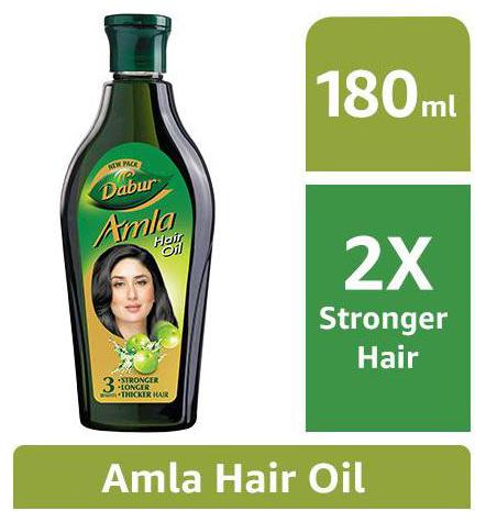 

Dabur A mla Hair Oil Long Healthy Strong Hair 180 ml