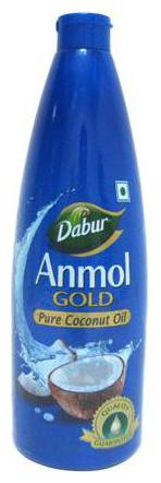 

Dabur Anmol Gold Pure - Coconut Oil Wide Mouth Blue 175 ml