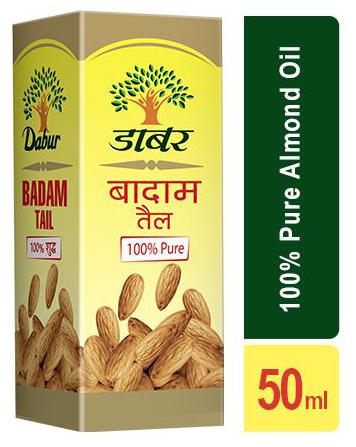 

Dabur Badam Tail - 100 Pure Almond Oil 50 ml