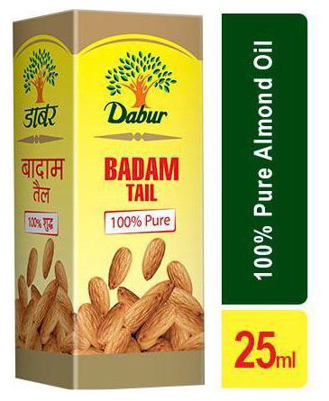

Dabur Badam Tail - 100 Pure Almond Oil 25 ml