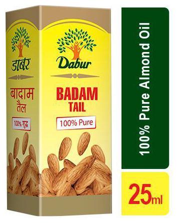 

Dabur Badam Tail - 100 Pure Almond Oil 25 ml