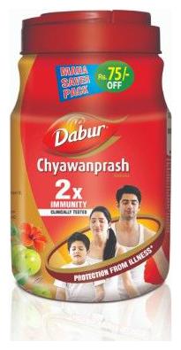 

Dabur Chyawanprash - 2X Immunity 2 kg (Rs 75 Off)