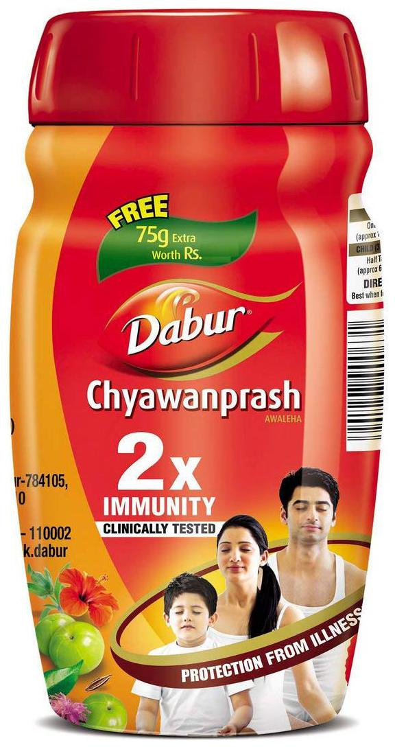 

Dabur Chyawanprash 2X Immunity - 575g(Pack of 2)