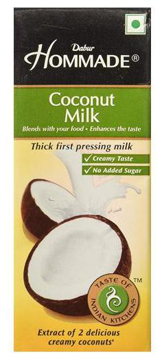 

Dabur Hommade - Coconut Milk 200 ml