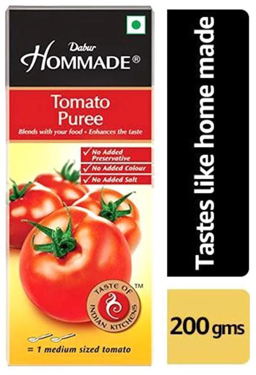

Dabur Hommade - Tomato Puree 200 g