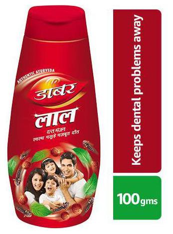 

Dabur Lal Dant Manjan - Ayurvedic Toothpowder 100 g