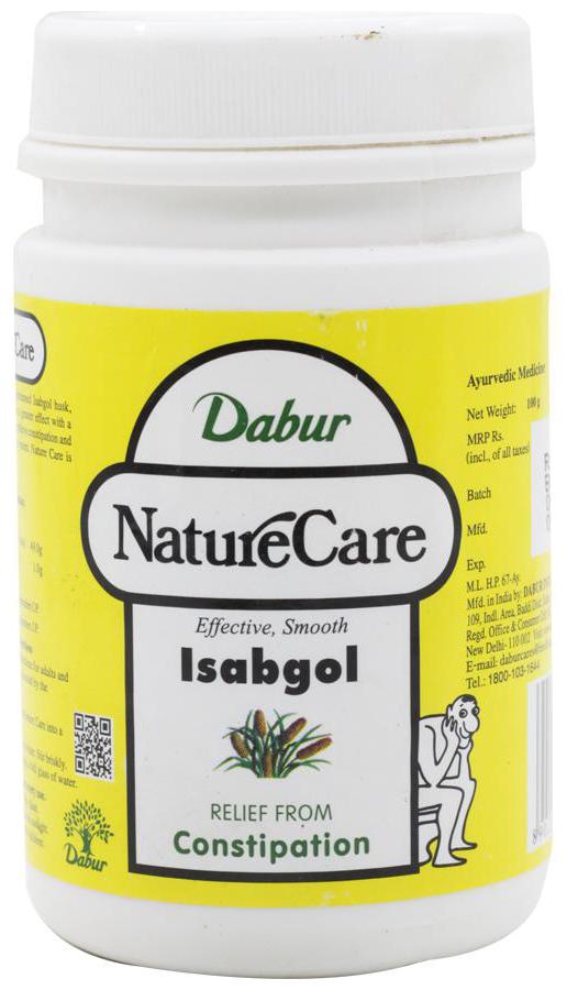 

Dabur Nature Care Nature Care Isabgol - Regular (Relief from Constipation) 100 g