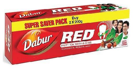 

Dabur Red Ayurvedic Toothpaste 200 Gm (Pack Of 2)
