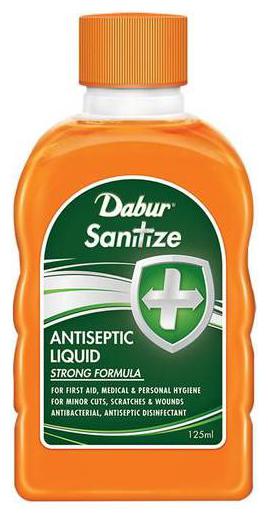 

Dabur Sanitise Antiseptic Liquid 125ml