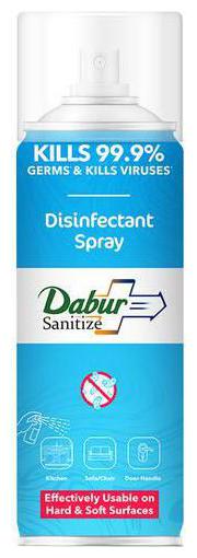 

Dabur Sanitise Multisurface Disinfectant Spray 215ml