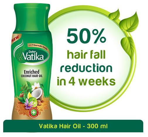 

Dabur Vatika - Enriched Coconut Hair Oil 300 ml