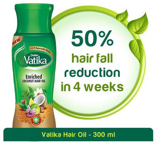 

Dabur Vatika - Enriched Coconut Hair Oil 300 ml