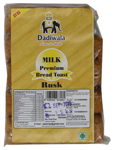 

Dadiwala Premium Rusk - Milk 300 g