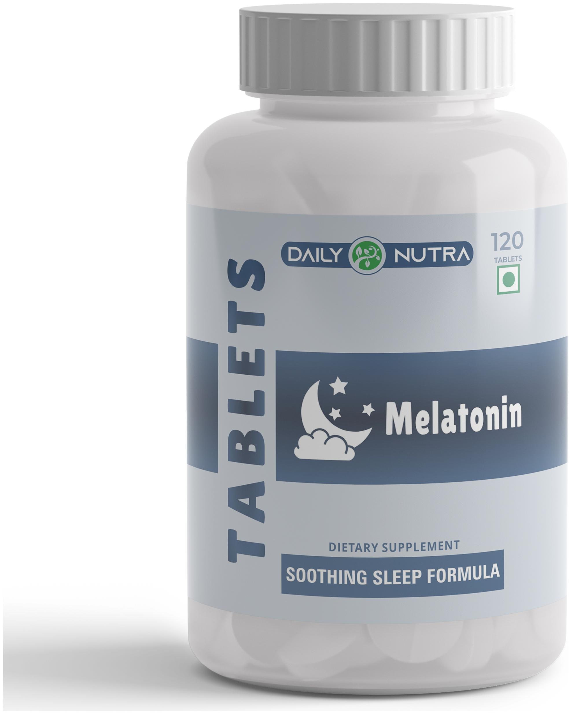 

Daily Nutra Melatonin 10 mg Improve Deep Sleep 120 Tablets
