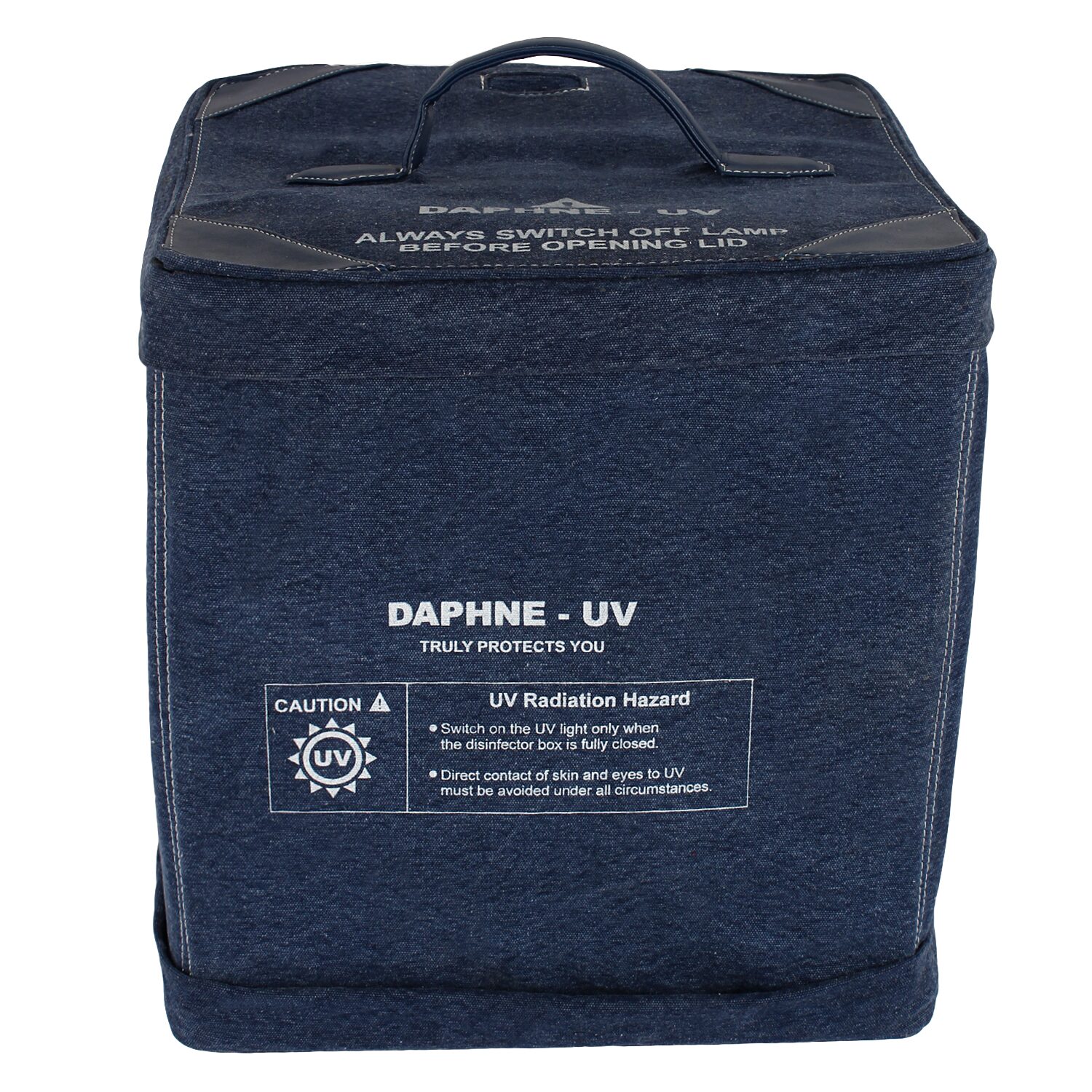 

DAPHNE Lab Tested UV Sterilizer Phone Cleaner Waterproof Travel Sterilization Bag for Household items disinfects 99 germs in 10 mins Disinfection Bags Portable Sterilizer Box