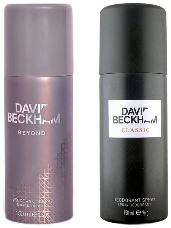 

David Beckham Beyond Classic Deodorant Spray - For Men (300 ml Pack of 2)